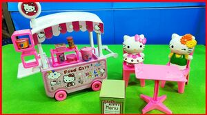 Đồ chơi trẻ em XE BÁN KEM CỦA MÈO HELLO KITTY - Trò chơi bán kem cùng chị Chim Xinh - Toys for Kids