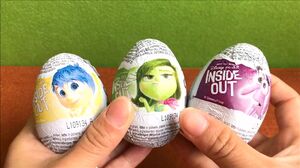 Surprise Eggs, Kinder Surprise Emotion, 3D Colection Toys, Kinder Surprise Car Pixar (Chim Xinh)