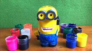 Đồ chơi trẻ em TÔ TƯỢNG MINIONS, Coloring Minions So Kute, How To Painting Minions (Chim Xinh)