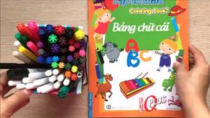 Đồ chơi trẻ em BÉ TÔ MÀU con kiến, xe đạp, cô gái, cái mũ, con lạc đà - Learn colors(Chim Xinh)
