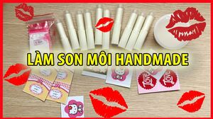 Đồ chơi làm son môi handmade xinh xắn - Mini game tặng quà son môi (Chim Xinh)