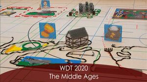 The Middle Ages in 150,000 Dominoes - WDT 2020