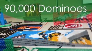 The Lion King in 90,000 Dominoes - WDT 2018