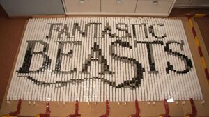 FANTASTIC BEASTS AND WHERE TO FIND THEM in 72,000 Dominoes