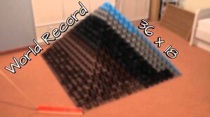 huge Domino-Flat-Pyramid (old World Record)