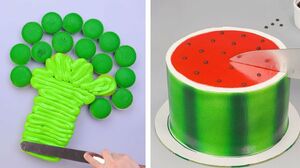 Best Cake For Day | Top Delicious Watermelon Cake Recipes | So Yummy Cake Tutorials