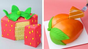 TOP DELICIOUS CAKE | Top Fondant Fruit Cake Compilation | Easy Cake Decorating Ideas  So Tasty Cake