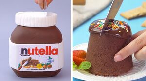 NUTELLA Chocolate Cakes Are Very Creative And Tasty | So Yummy Chocolate Cake Hacks | Tasty Plus