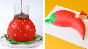 BEST OF APRIL | Top Fondant Fruit Cake Compilation | Easy Cake Decorating Ideas  So Tasty Cake
