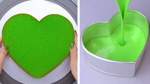 Wonderful Heart Cake Ideas For Your Darling | Best Tasty Colorful Cake Decorating Tutorials