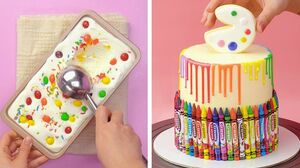 How To Make Rainbow Cake Decorating Ideas | 15 So Yummy Chocolate Cake & Dessert Recipes