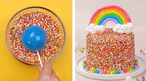 Top 10 Trending Rainbow Cake Decorating Tutorials | How To Make Cake Decorating Ideas | So Yummy