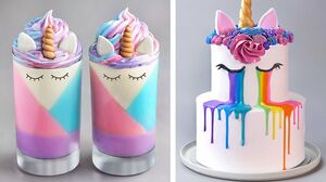 Amazing Unicorn Cake Decorating Ideas | Most Beautiful Rainbow Cake Tutorials | Easy Cake Ideas