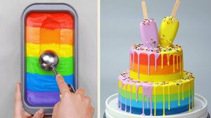 Easy & Quick Colorful Cake Decorating Ideas for Everyone | Amazing Cake Decorating Compilation