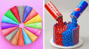 10 Easy Cake Decorating Ideas | How to Make Cake Decorating for Holidays | Tasty Chocolate Cake