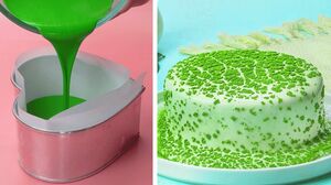 Top 15 Perfect Butter Cream Cake Decoration | How To Make Butter Cream Green Cake All Super Cake