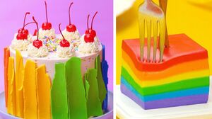 10+ Creative Cake Decorating Ideas Like a Pro | Most Satisfying Colorful Cake Compilation