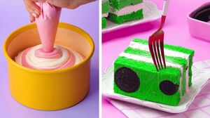 Perfect Chocolate Cake Decorating With Milk Cream | Easy Cake Decorating Ideas | So Yummy Cake