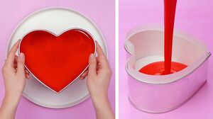 Simple & Quick Heart Cake Decorating Tutorials for Everyone | So Yummy Cake Decorating Recipes