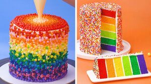 Best Rainbow Cake Recipes by Tasty Plus | Top Yummy Cake Decorating Ideas | Easy Cake Hacks