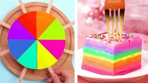 10+ So Yummy Rainbow Cake Recipes | Easy Cake Hacks | Creative Cake Decoraing Ideas