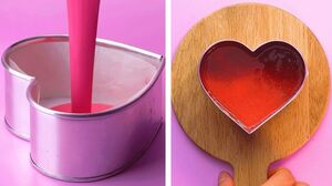 My Favorite Heart Cake Decorating Ideas | Tasty Cake Decorating Tutorial | So Yummy Cake Recipe