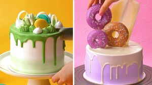 How To Make Cake Decorating Ideas | So Yummy Rainbow Cake Decorating Recipes | Tasty Plus