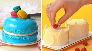 How To Make Cake Decorating | Satisfying Rainbow Cake Compilation | DIY Cake Hacks | Tasty Plus Cake