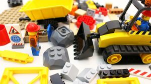 Building Blocks Lego Great Vehicles Construction Bulldozer 60252