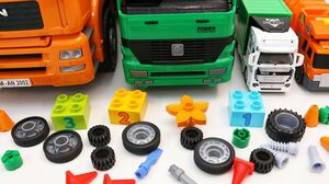 Various sizes of Garbage Truck Toys