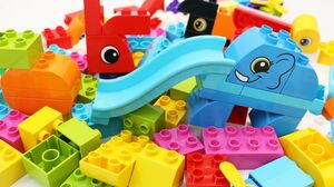 Lego Duplo Building Blocks How to make Animals and Fruits
