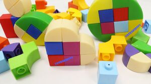 How to Make Shapes with Building Blocks Toys
