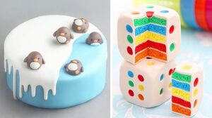 Tasty Colorful Cake | How To Make Perfect Cake For Everyday | Yummy Cookies Decorating Ideas