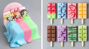 How to Make Colorful Cake Popsicle For Summer | Yummy Fruit Cake Tutorials | So Yummy Cake