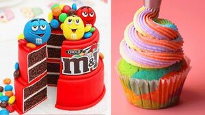 15 Amazing Cupcake Decorating Ideas | So Yummy Cake Recipes | Most Satisfying Cake Videos
