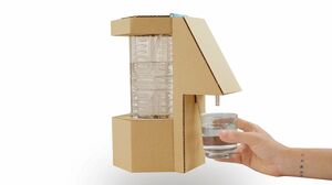 DIY How to make WATER Dispenser Machine from Cardboard
