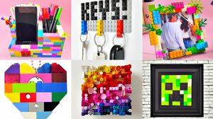 10 DIY - LEGO LIFE HACKS AND CRAFTS IDEAS - ORGANIZER - JEWELRY - FIDGET TOYS and more..