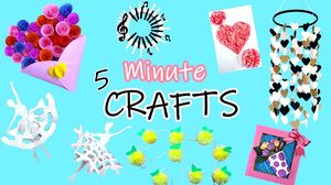 5 Minute Crafts To Do When You Are Bored & Stuck at HOME