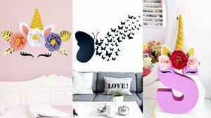 DIY - AMAZING ROOM DECORATING IDEAS YOU WILL LOVE - Unicorn Wall Decor and more...