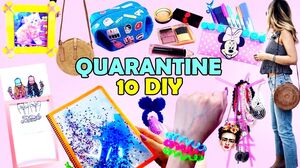 *NEW* 10 Things To Do When You’re Bored & Stuck At Home in QUARANTINE - Amazing crafts and Diys