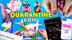 8 Things To Do When You’re Bored & Stuck At Home in QUARANTINE - Amazing crafts and Diys