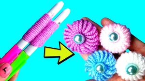 DIY: HOW TO MAKE FLOWERS WITH PENS - 3 Minutes Crafts