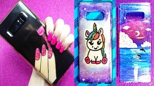 3 DIY - HOW TO MAKE PHONE CASE WITH NAIL POLISH - Painting with nail polish - 5 Minute Crafts