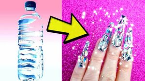 NEW 22 CRAZY HACKS FOR YOUR NAILS - MAKING NAILS FROM PAPER and more..