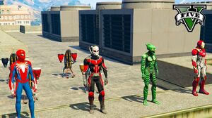 High flier superheroes collection Spider-Man Ant-Man Iron-Man Green -Goblin