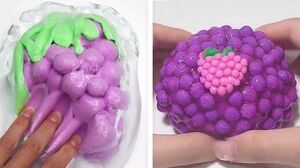 Oddly Satisfying Slime ASMR No Music Videos - Relaxing Slime 2020 - 199
