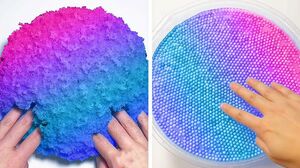 Oddly Satisfying Slime ASMR No Music Videos - Relaxing Slime 2020 - 75