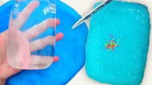Crunchy Slime! Thick Clear Slime! The Most Satisfying Slime ASMR Video!