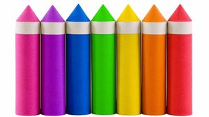 Satisfying Asmr l How To Make Rainbow Crayon With Kinetic Sand Cutting ASMR #212​ Bon Bon