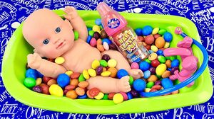 Oddly Satisfying ASMR l How to Make Rainbow Bathtub FULL of Smoothie Candy & M&M's Slime Cutting